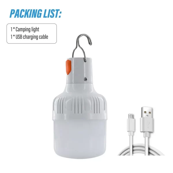 Outdoor USB Rechargeable LED Lamp Bulbs High Brightness - Image 7