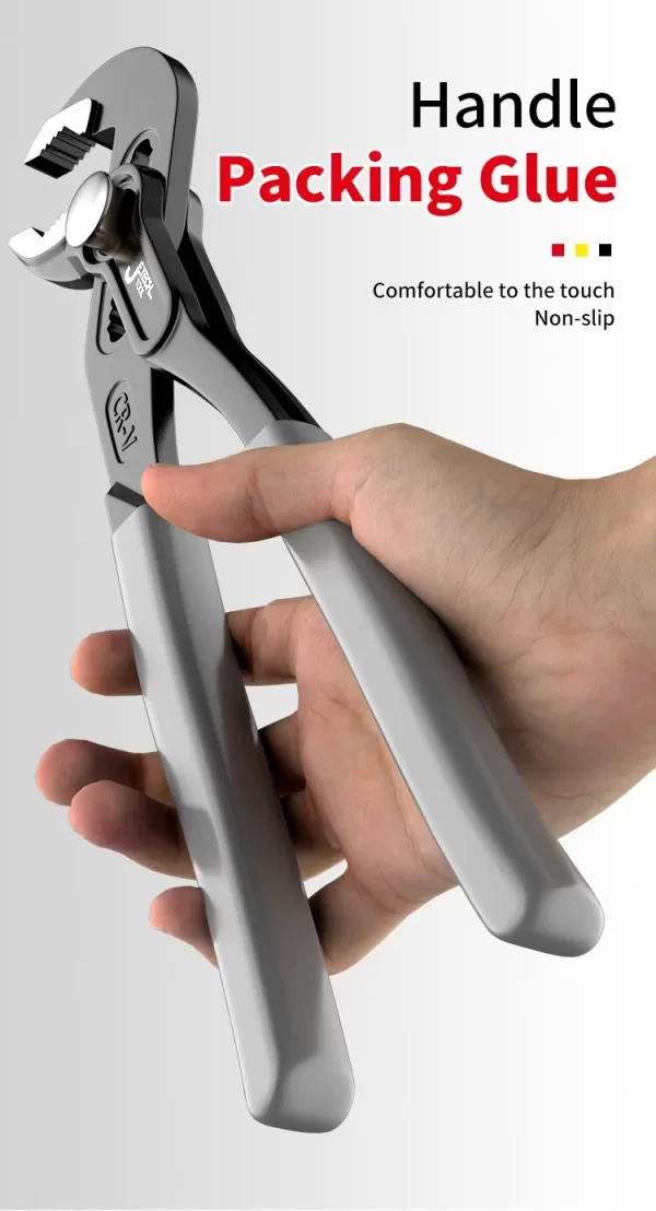 Water Pump Pliers Quick-Release Plumbing Pliers Pipe Wrench Adjustable Water Pipe Clamp Pliers - Image 17