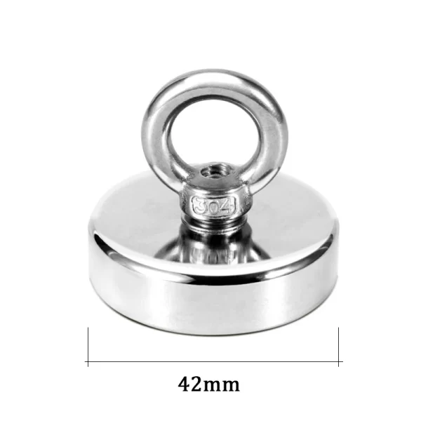 Super Strong Neodymium Fishing Magnets Heavy Duty imanes Magnet with Countersunk Hole Eyebolt for Salvage Magnetic Fishing - Image 11