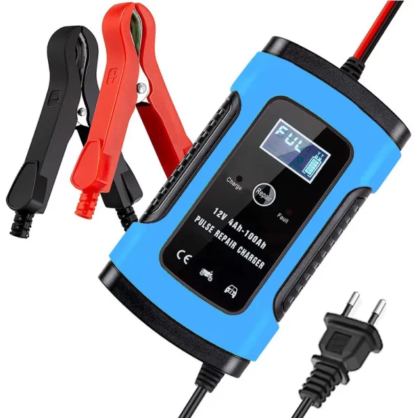 12V 6A Full Automatic Car Battery Charge Device Digital Pulse Repair Charger Intelligent Power Charger - Image 24