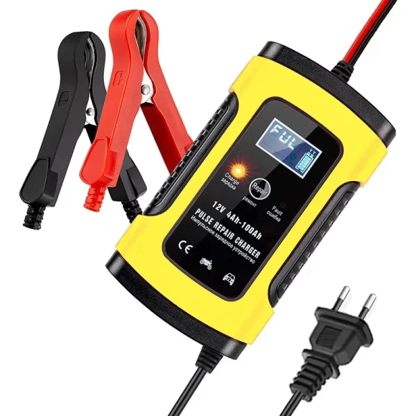 12V 6A Full Automatic Car Battery Charge Device Digital Pulse Repair Charger Intelligent Power Charger - Image 10