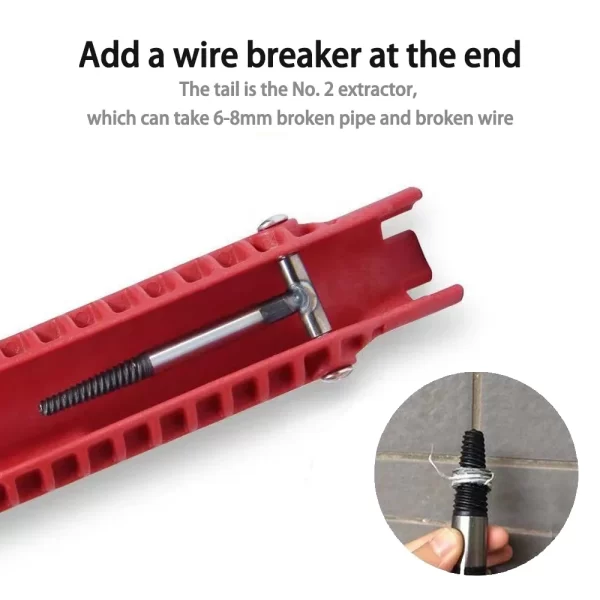 14 In 1 Faucet Sink Wrench Pipe Wrenches Faucet Sink Installer Kit - Image 5