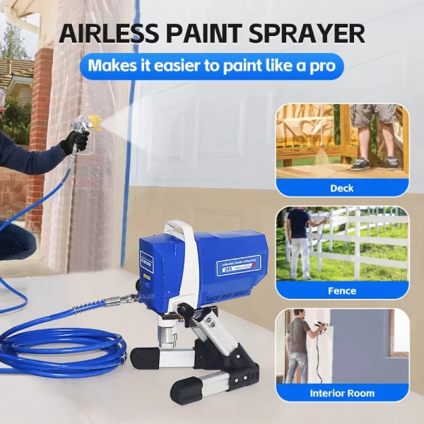 2025 High Pressure Sprayer 1200W High Pressure Paint Sprayer 2.2L/min Airless - Image 10