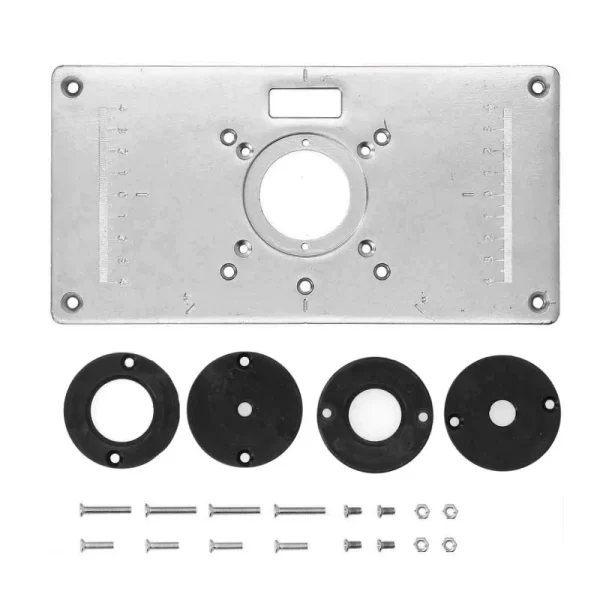 Aluminium Router Table Insert Plate Table For Woodworking Benches Router - Image 15