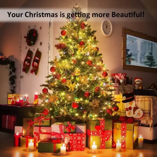 LED Solar Light Outdoor Garden Fairy String Light Led Twinkle Waterproof Lamp for Christmas Patio Tree - Image 6