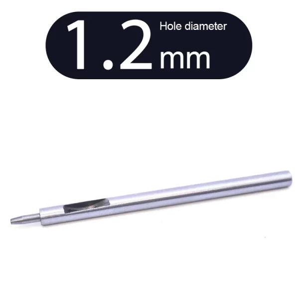 Round Punch Hollow Punch Steel Chisel Leather Puncher Cutting Tool for Belts, Metal Gaskets, Leather, Canvas (0.5mm To 60mm) - Image 19