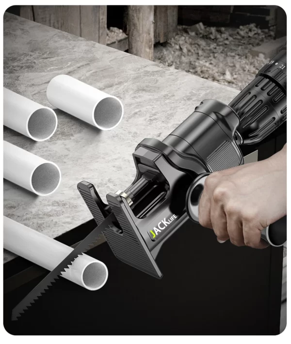 JANGKLIFE Screwdriver Conversion Head, Electric Drill to Electric Saw, Household Reciprocating Saw - Image 13
