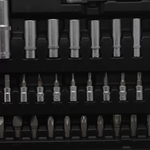 Heavy Duty 94 Pcs Tools Set for Mechanics Long Socket Mars Ratchet Handle Bits Extension Bar - Image 13