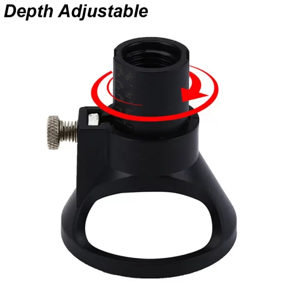 Rotary Router Milling Cutter Guide Attachment Twist Drill Bit Wood Carving Tool Kit Dedicated Locator - Image 3