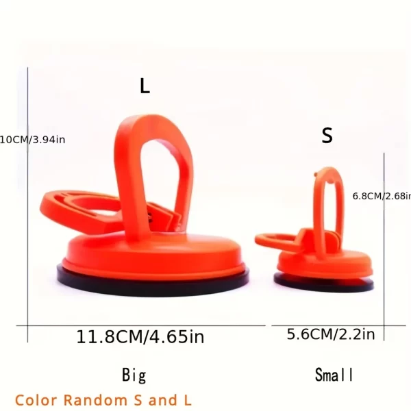 2pcs Car Bump Puller Car Shape Bump Fixer Repair Tool Set Large Pull Suction Cup Dent Puller - Image 3