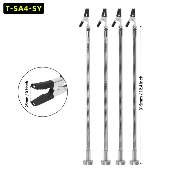 NEWACALOX Magnetic Mini Soldering Flexible Arm PCB Circuit Board Holder Soldering - Image 10