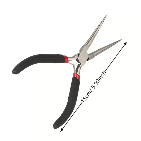 1PC Multi tool Long Nose Plier Needle Nose Plier Forceps Repair Hand Tool - Image 4