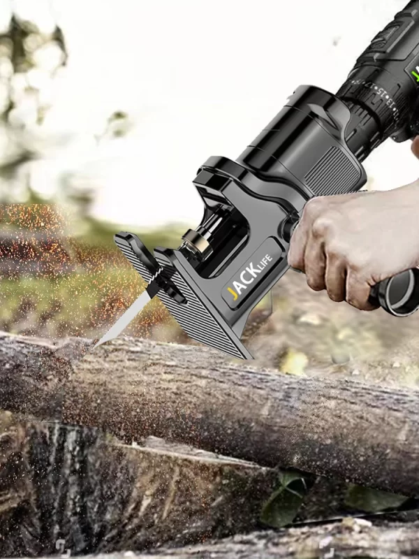 JANGKLIFE Screwdriver Conversion Head, Electric Drill to Electric Saw, Household Reciprocating Saw - Image 12