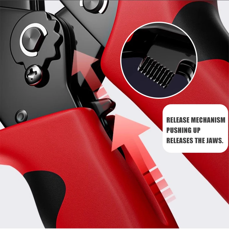 Ratcheting Crimping Tool Set For Dupont JST MOLEX Open Barrel,Dupont Molex JST TE Terminals & EPC PCIE SATA Pins SN-58B - Image 10