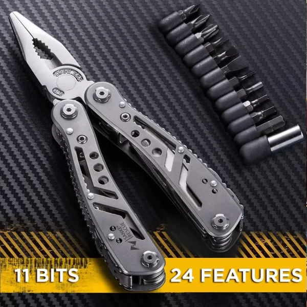 Multitool 24-in-1 Multitools Pliers with ​Professional Multi-tool for Survival Camping - Image 12