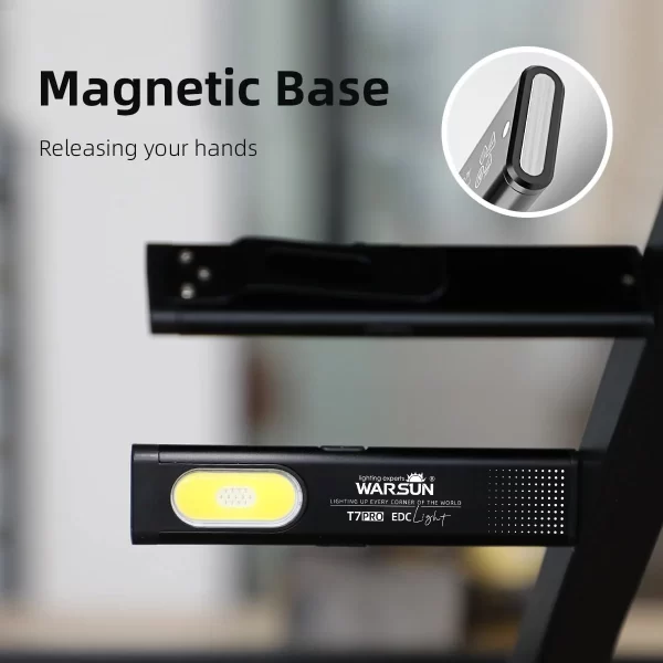 Warsun LED Keychain Flashlight USB-C Rechargeable 600Lm Portable Mini Torch Light Pocket Lantern - Image 5
