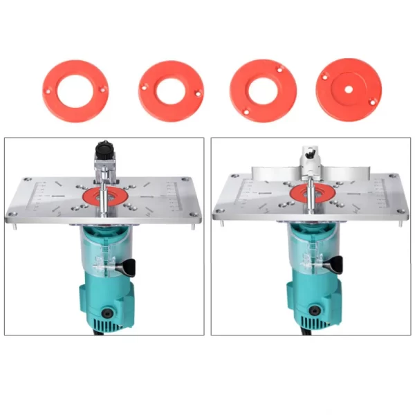 Aluminium Router Table Insert Plate Table For Woodworking Benches Router - Image 12