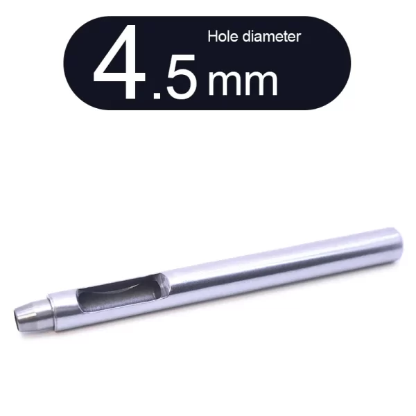 Round Punch Hollow Punch Steel Chisel Leather Puncher Cutting Tool for Belts, Metal Gaskets, Leather, Canvas (0.5mm To 60mm) - Image 27
