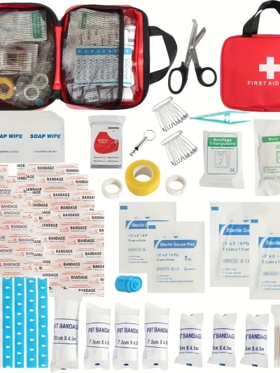 Portable Emergency Medical First Aid Bag Kit