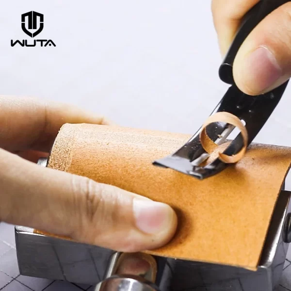 WUTA Black Sharp Leather Skiving Knife Tools DIY Leather Craft - Image 3