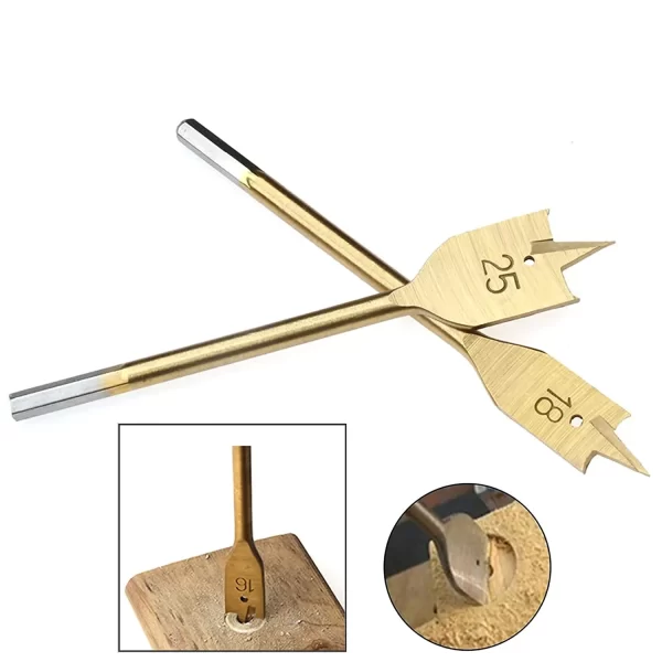 6 Pcs Spade Drill Bit Set Paddle Flat Bits 10/12/16/18/20/25mm - Image 10