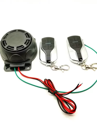 Dual Remote Control Motorcycle Alarm Security System Motorcycle Theft Protection