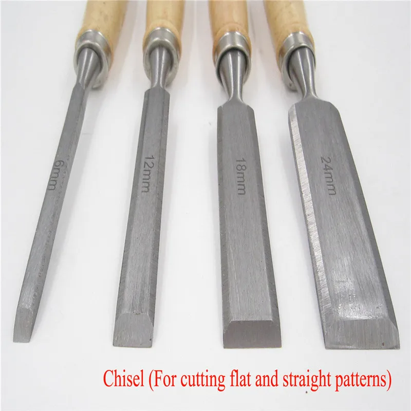 1Pcs Woodwork Wood Carve Woodcarve Gouge Chisel - Image 4