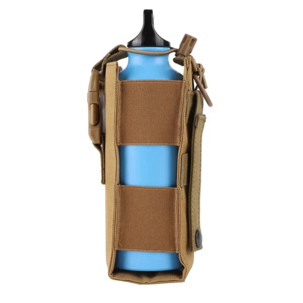 Molle Water Bottle Holster Pouch Canteen Kettle Holder EDC Tool Waist Bag - Image 13