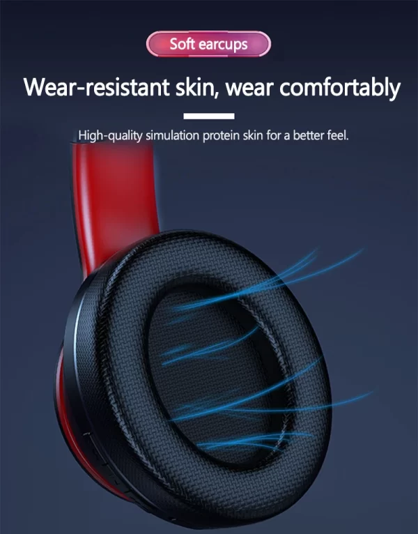 Lenovo HD200 Bluetooth Earphones Over-ear Foldable Computer Wireless Headphones Noise Cancellation HIFI Stereo Gaming Headset - Image 13