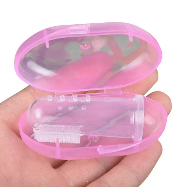 Super Soft Pet Finger Toothbrush Teddy Dog Brush - Image 10