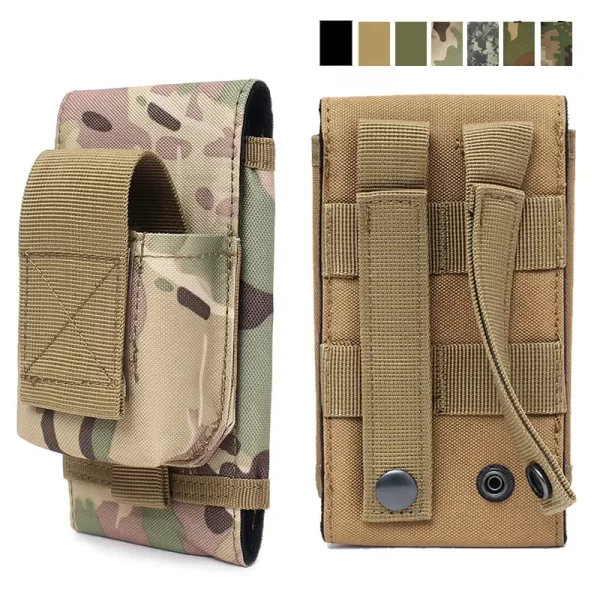 Tactical Molle EDC Pouch Magazine Cigarette Pouch Waist Pocket Airsoft Ammo Bag - Image 12