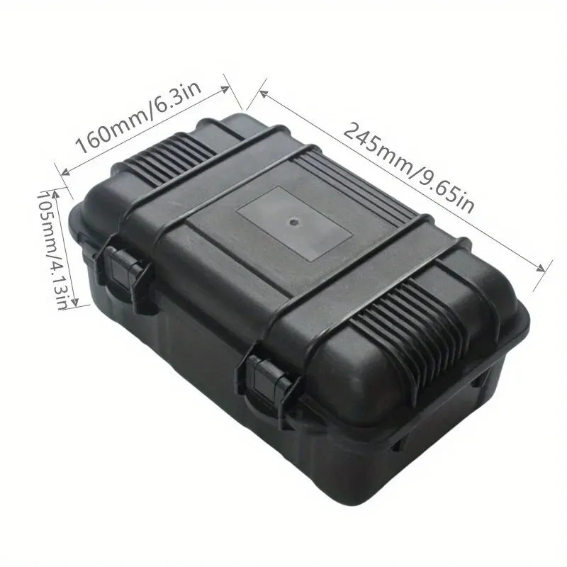 Water-repellent Hard Carry Tool Case Bag Organizer Storage Box,Camera Sealed Shockproof - Image 12
