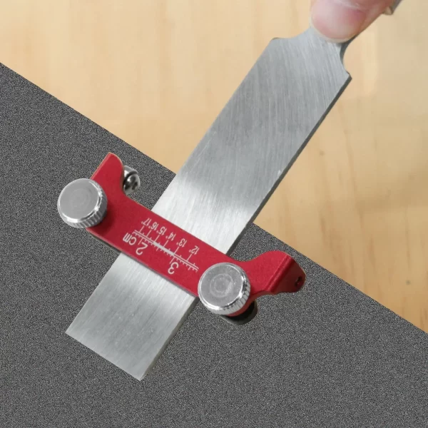 Chisel Sharpener, Fixed Angle Sharpener Made Of Aluminum, Fixed Angle Knife Chisel Sharpener - Image 18
