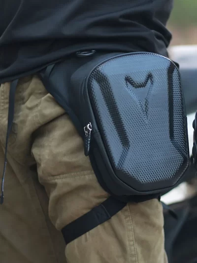 Motorcycle leg bag, waterproof rider waist bag