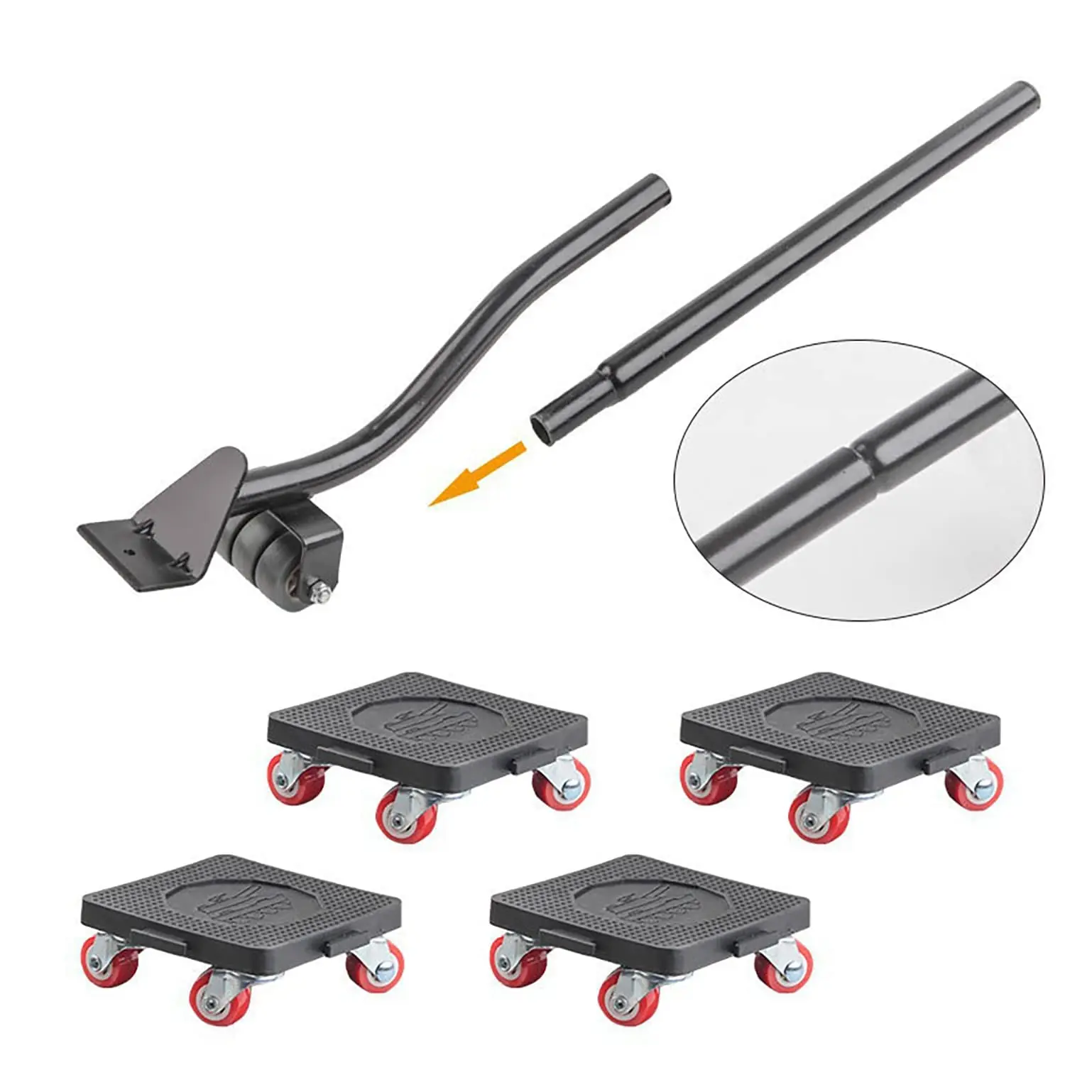 Furniture Moving Transport Roller Set Removal Lifting Moving Tool Set - Image 8