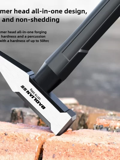Hardware Tools, Building Decoration, Flat Head Hammer 200g, Plastic Coated Duckbill Hammer
