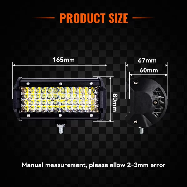 12V 24V Headlight Truck Farm Tractor Boat SUV ATV Light Bar/work Light Car LED Light Bar Offroad 4x4 Spotlights - Image 25