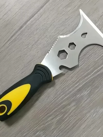 LiTuiLi 15 in 1 Multi Use Putty Knife Stainless Steel Paint Scraper