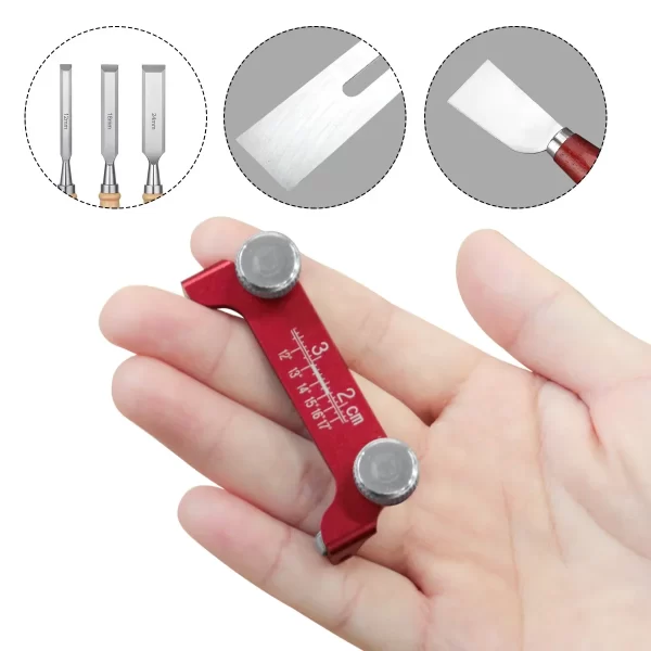 Chisel Sharpener, Fixed Angle Sharpener Made Of Aluminum, Fixed Angle Knife Chisel Sharpener - Image 16