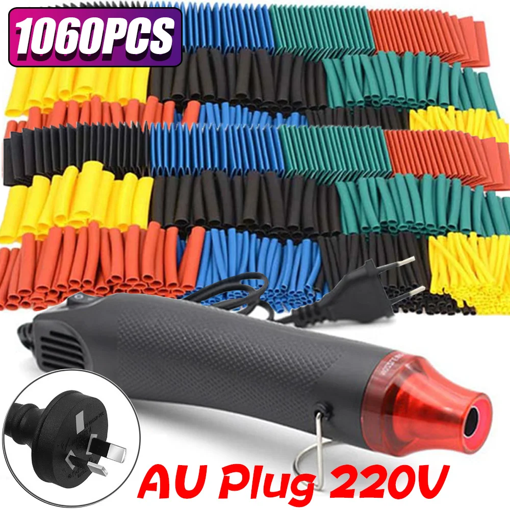 1060/530/127PCS Heat Shrink Tubing kit 2:1 Shrinkable Wire Shrinking Wrap Wire Connect Cover - Image 16
