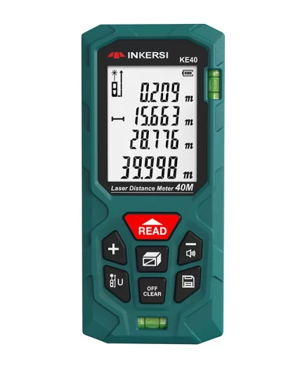 INKERSI Laser Rangefinder Digital Tape Measure 40M/70M/120m High Precision Laser Distance Meter Digital