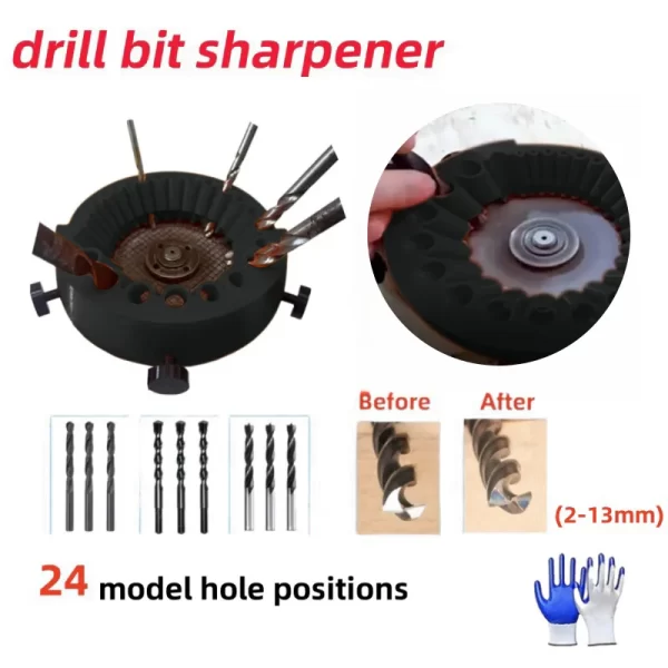 Upgrade 118 Degree Angle Grinder Drill Bit Sharpener - Image 14