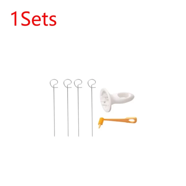 1Set Stainless Steel Plastic Rotate Potato Slicer Twisted Potato Spiral Slice Cutter - Image 9