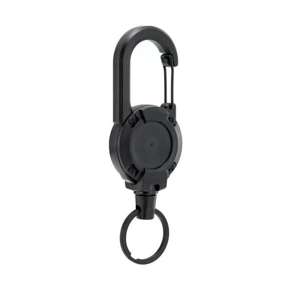 Retractable Heavy Duty Pull Reel Carabiner Key Chains Strong Steel Wire Rope - Image 9