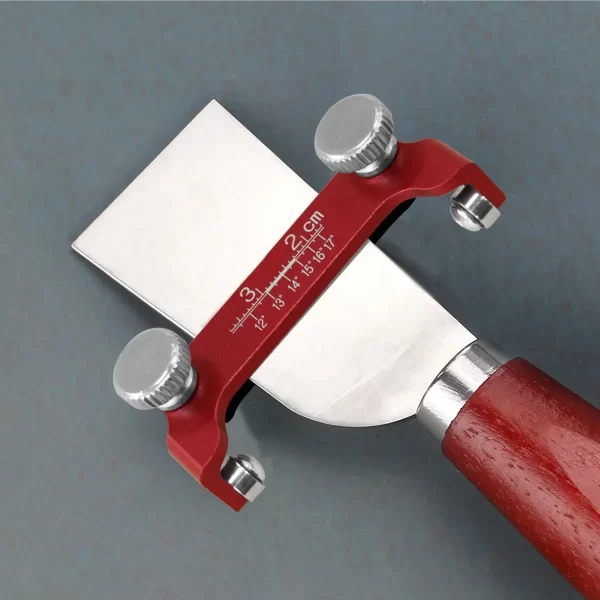 Chisel Sharpener, Fixed Angle Sharpener Made Of Aluminum, Fixed Angle Knife Chisel Sharpener - Image 12