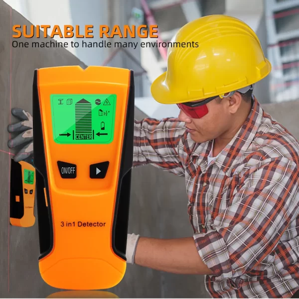 3 in 1 Wall Metal Detector Depth Professional Find Metal Wood Studs AC Voltage Live Wire - Image 16