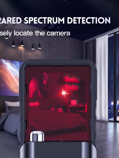 Hidden Micro Camera Detector Anti Spy Gadgets Hunter Wireless Signal Detection Magnetic GPS Detector Bug Finder Infrared Scanner