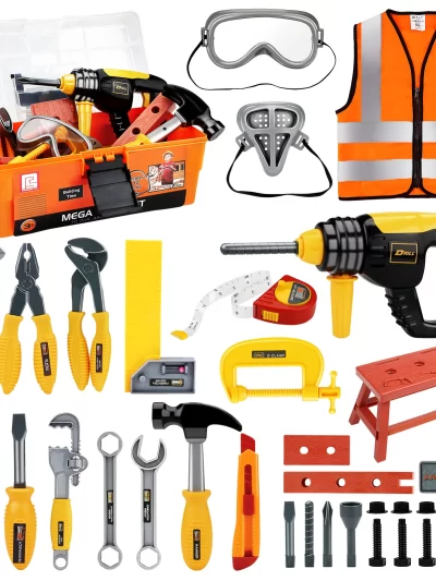 Children's repair kit  Toys for boys aged 3-12 Screw assembly, disassembly and assembly