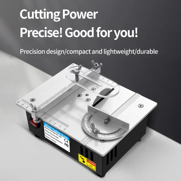 DC24V Household Miniature Woodworking Table Saw Electric - Image 2