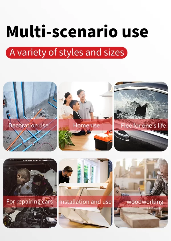 Small Hammer Mini Claw Hammer Head Fitter Hammer Octagonal Hammer Multifunctional Integrated Nail Hammer - Image 11